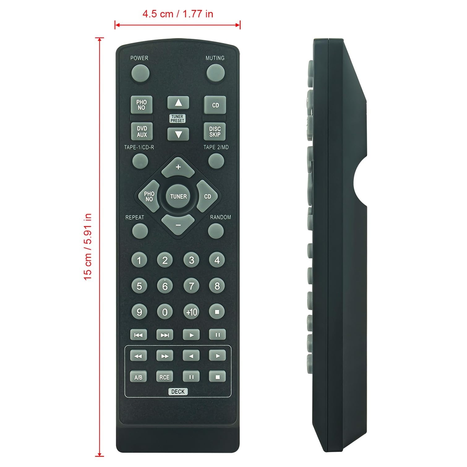 1 szt. Wymieniony pilot RC-1022 pasuje do amplitunera AV Denon PMA-500AE PMA-700AE PMA-500 PMA-700 PM-700 PMA-1500AE