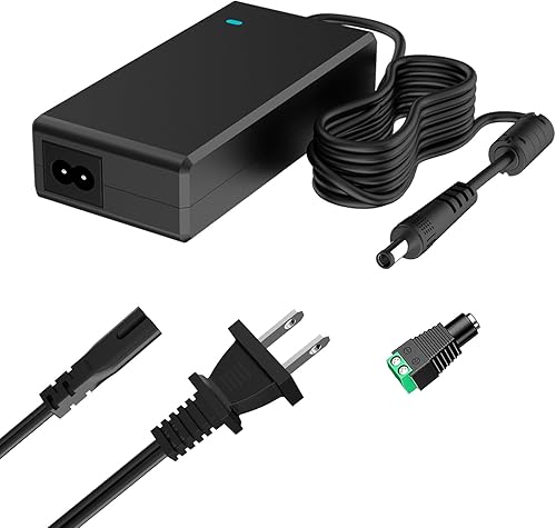 Fuente de alimentación de 24 V 2.7 A, adaptador de corriente alterna de 65 W para 24 Vizio Samsung Sounbar altavoces portátiles Dymo etiquetas