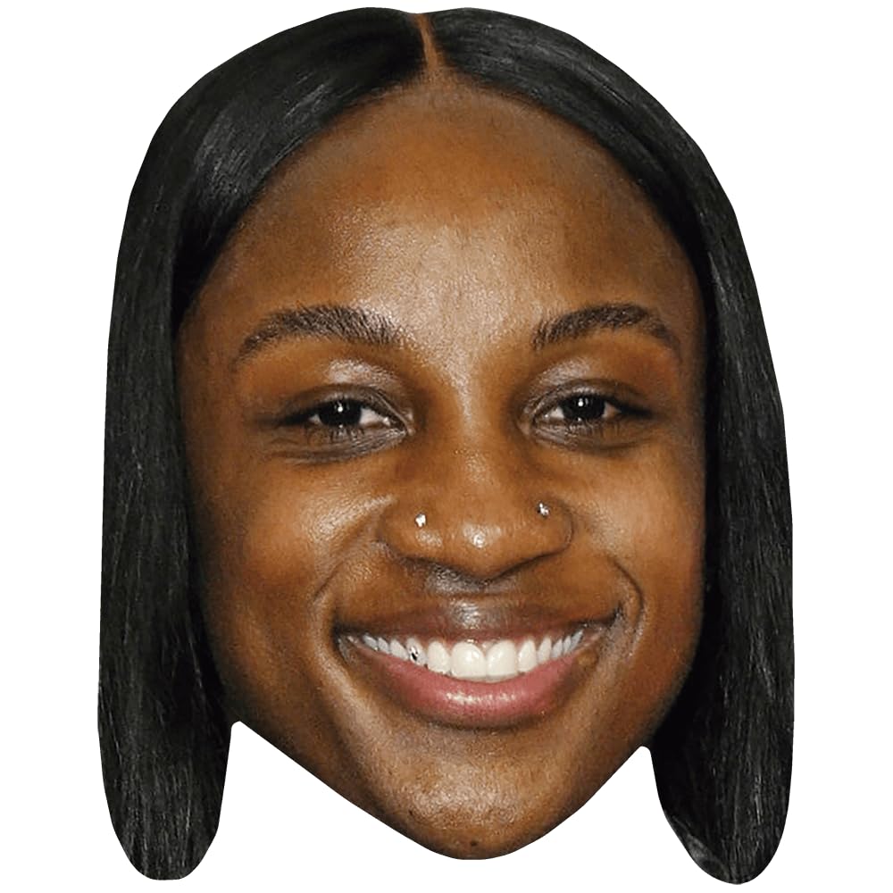 Jackie Young (Smile) Big Head. Larger than life mask.