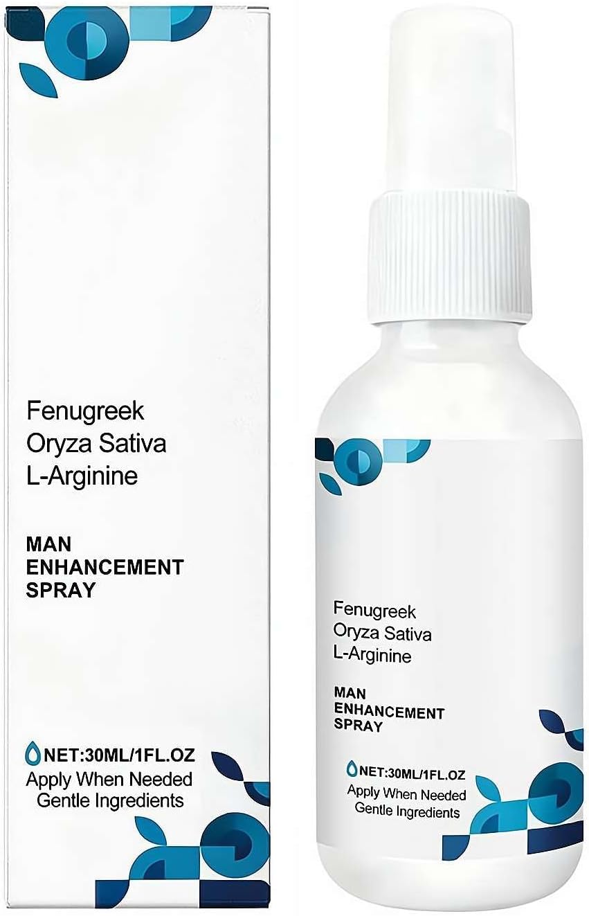 Men's Enhancement Spray, 30ml Fast-Acting Formula for Performance Boost and Extended Duration, Gentle Care for Sensitive Skin