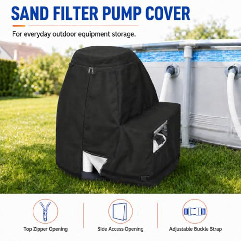 Funda para Bomba de Filtro de Arena, Compatible con Jacuzzi S240 2021–2026, Funda Protectora