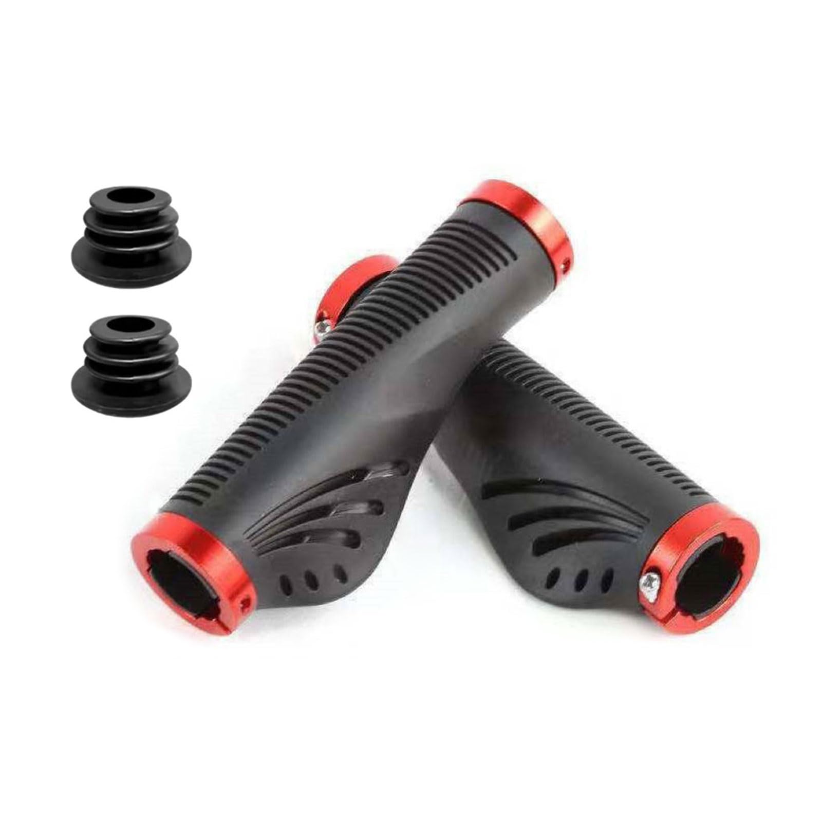 BWANGIAO 2pieces Bicycles Handlebars End Grip Soft Sleeve Bikes Handle Grips Cover Antislip Cycling Handlebars Grip Handle Sleeves