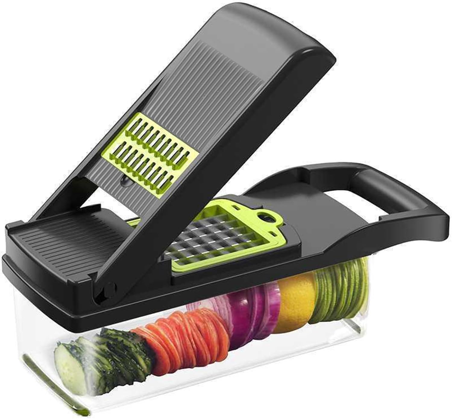 Onion Chopper Multiple Vegetable Chopper Cheese Grater Fruit Chopper Vegetable Slicer Cutter Dicer Ricer 8