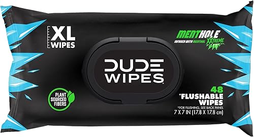 Miniatura 10 de DUDE Wipes Morning Grind - Toallitas húmedas extragrandes con aroma a café para adultos, paquete de 3 (144 unidades), infundidas con aceite de café
