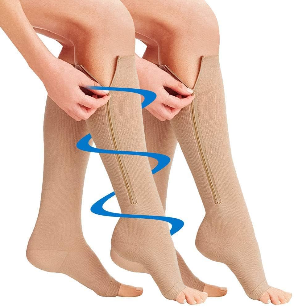 tubo di supporto per la compressione delle donne 15 20 mmhg