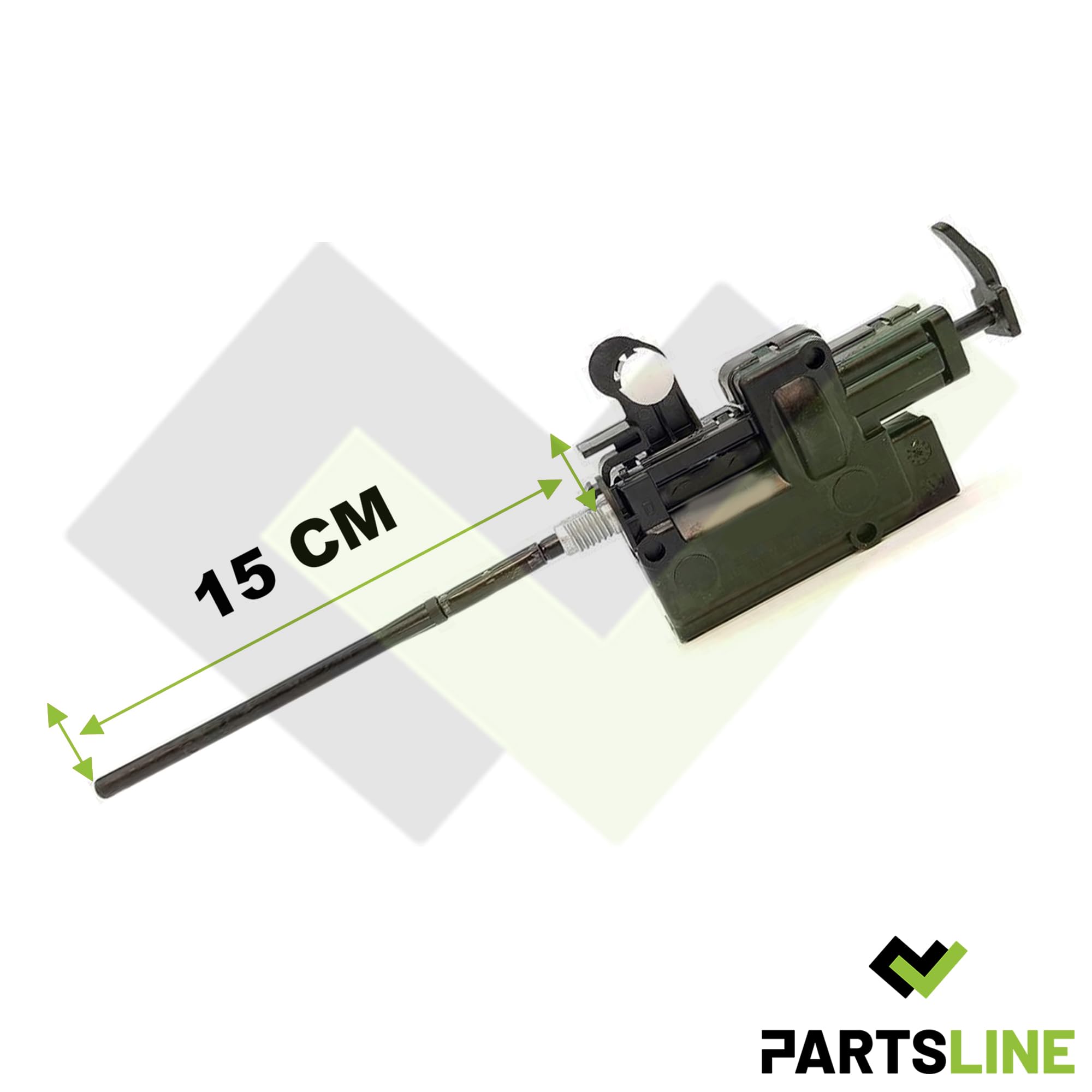 Partsline Moteur Actionneur Ouverture de Trappe à Carburant 15 cm compatible avec QASHQAI CAPTUR I CLIO III IV ESPACE V FLUENCE LAGUNA MODUS SCENIC III - 788264742R 788260006R