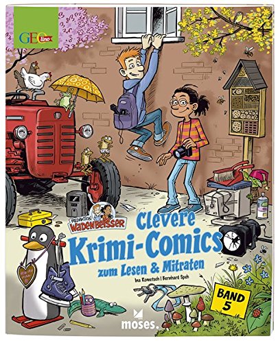 Redaktion Wadenbeißer Band 5 | Clevere Krimi-Comics zum Lesen und Mitraten | GEOlino: Clevere Krimi Redaktion Wadenbeißer Band 5 | Clevere Krimi-Comics zum Lesen und Mitraten | GEOlino: Clevere Krimi