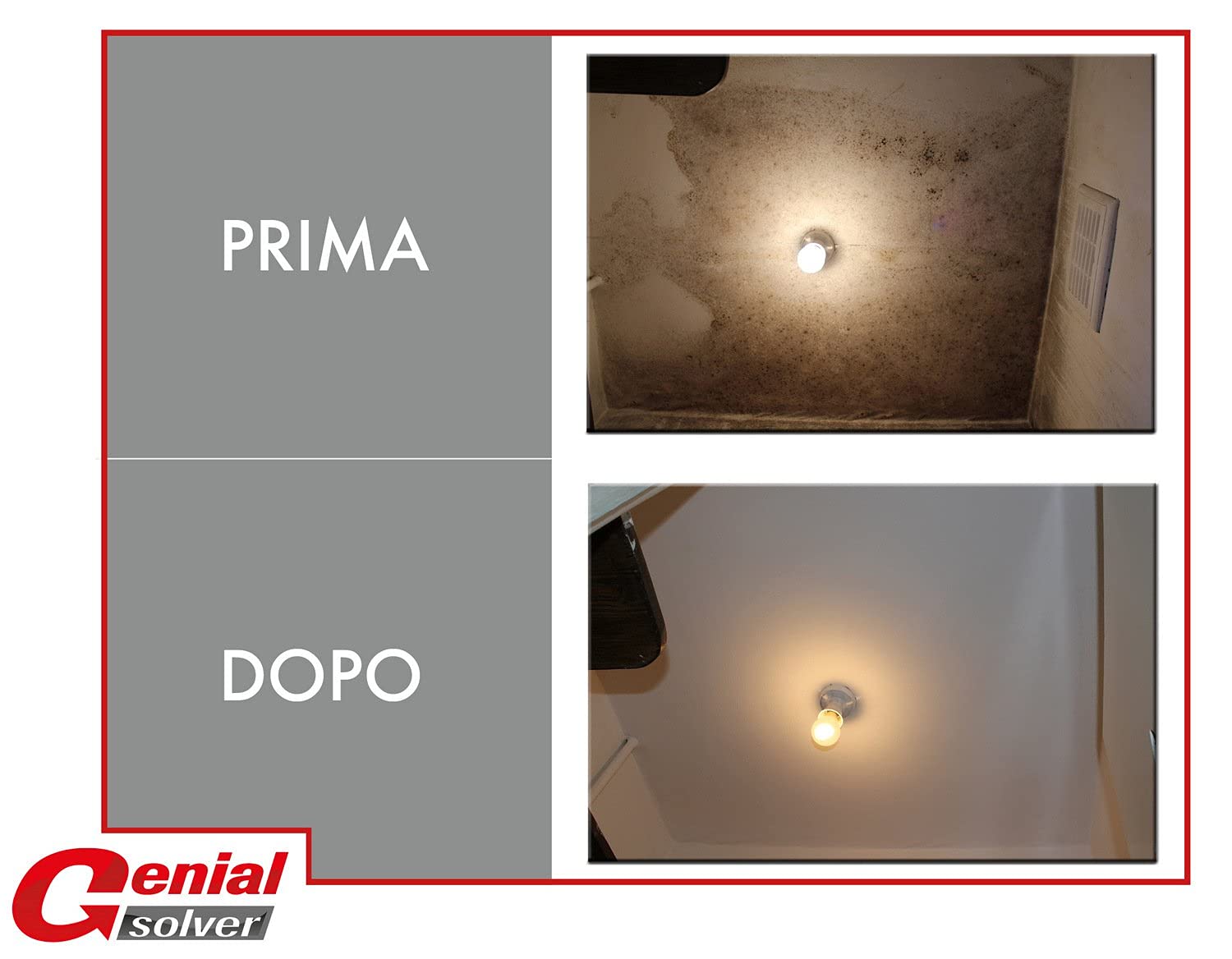 Anti-Condensa Termico - Pittura ANTIMUFFA per Interni Bianca - 2.5 L
