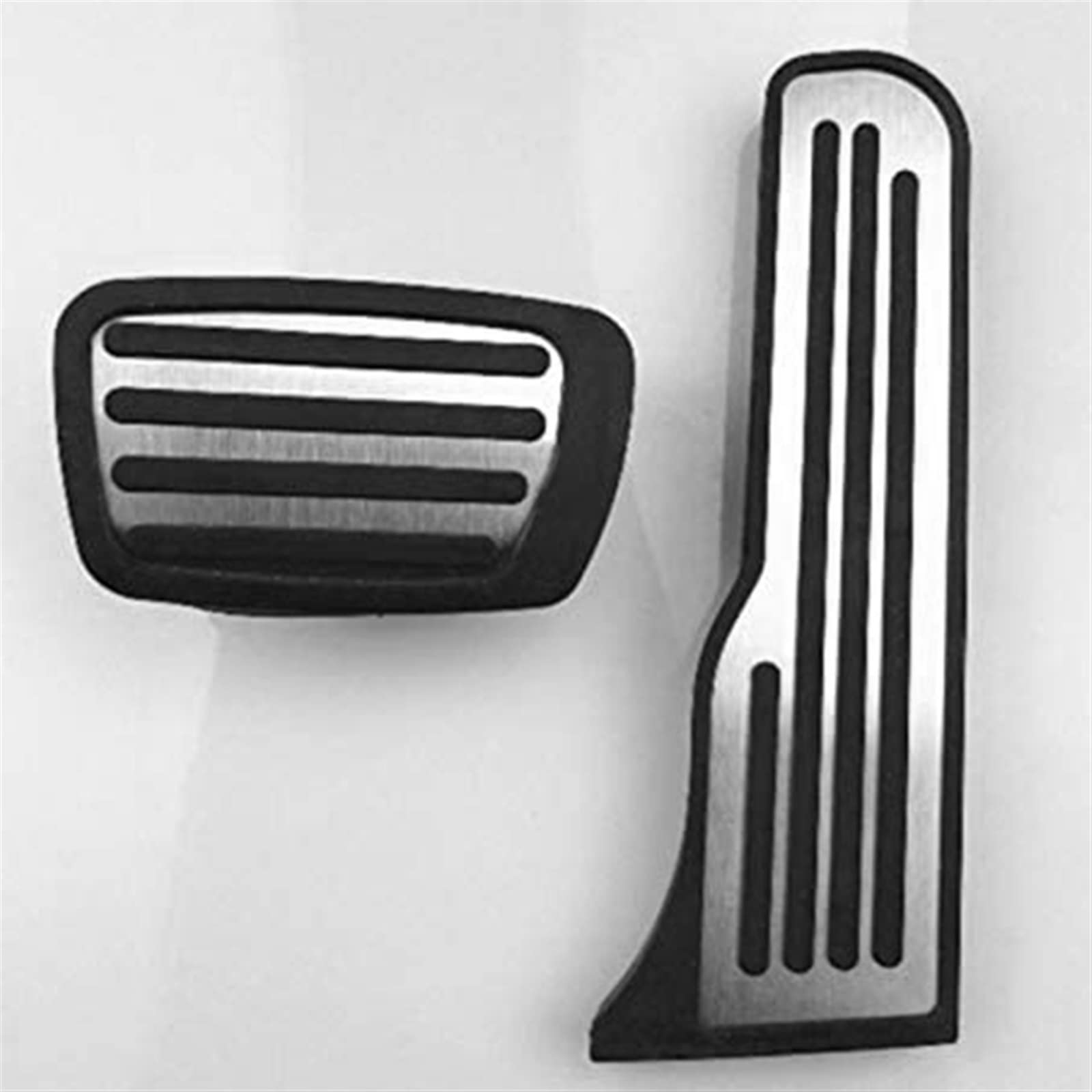 Pedali In Lega Di Alluminio Antiscivolo Per Auto, Copri Pedale Del Freno A Manuale Accessori Ricambio Universali 3 Pezzi 88028115