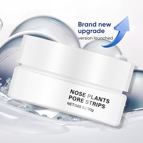 Miniatura 3 de Tiras removedoras de puntos negros para nariz, tiras de poros de nariz con ácido salicílico, arcilla blanca amazónica, limpieza profunda, tiras de