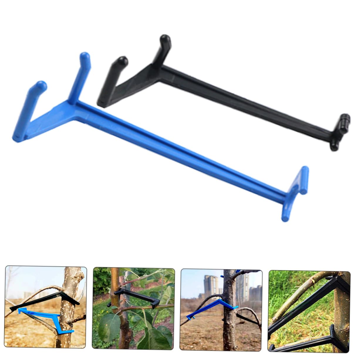 Sosoport 3 Set di Spargirami Regolabili per Alberi da Frutto Spargirami in Plastica Riutilizzabili Strumento di Potatura E Raccolta Accessorio da Giardino Adatto per Hobbisti 50 Pezzi * 3