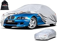 Vista 22 de Kayme Funda de automóvil de 6 capas para Toyota Sienna (1997-2025), impermeable, para todo tipo de clima, para automóviles, cubierta completa