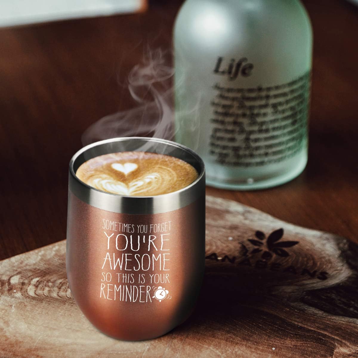 DOERDO You are Awesome Wine Tumbler-Funny Birthday Wine Gifts Ideas for Women Gifts for Sister Best Friends, Employee - Image 5