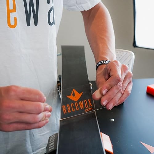 Miniatura 2 de RaceWax Raspador de cera de esquí snowboard 7 pulgadas de largo 0.197 in de espesor rígido afilado - (PC-3404)
