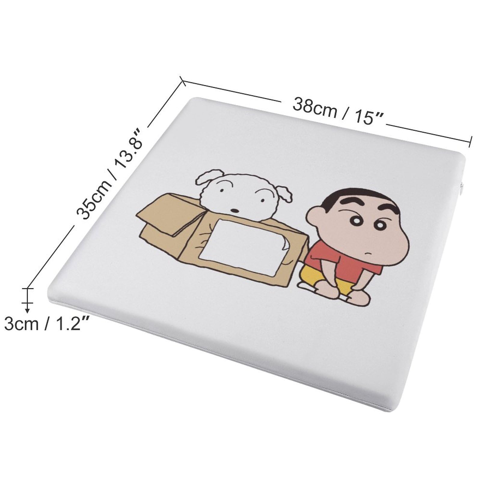 Amazon.co.jp: 座布団 クレヨンしんちゃん シロ 四角い