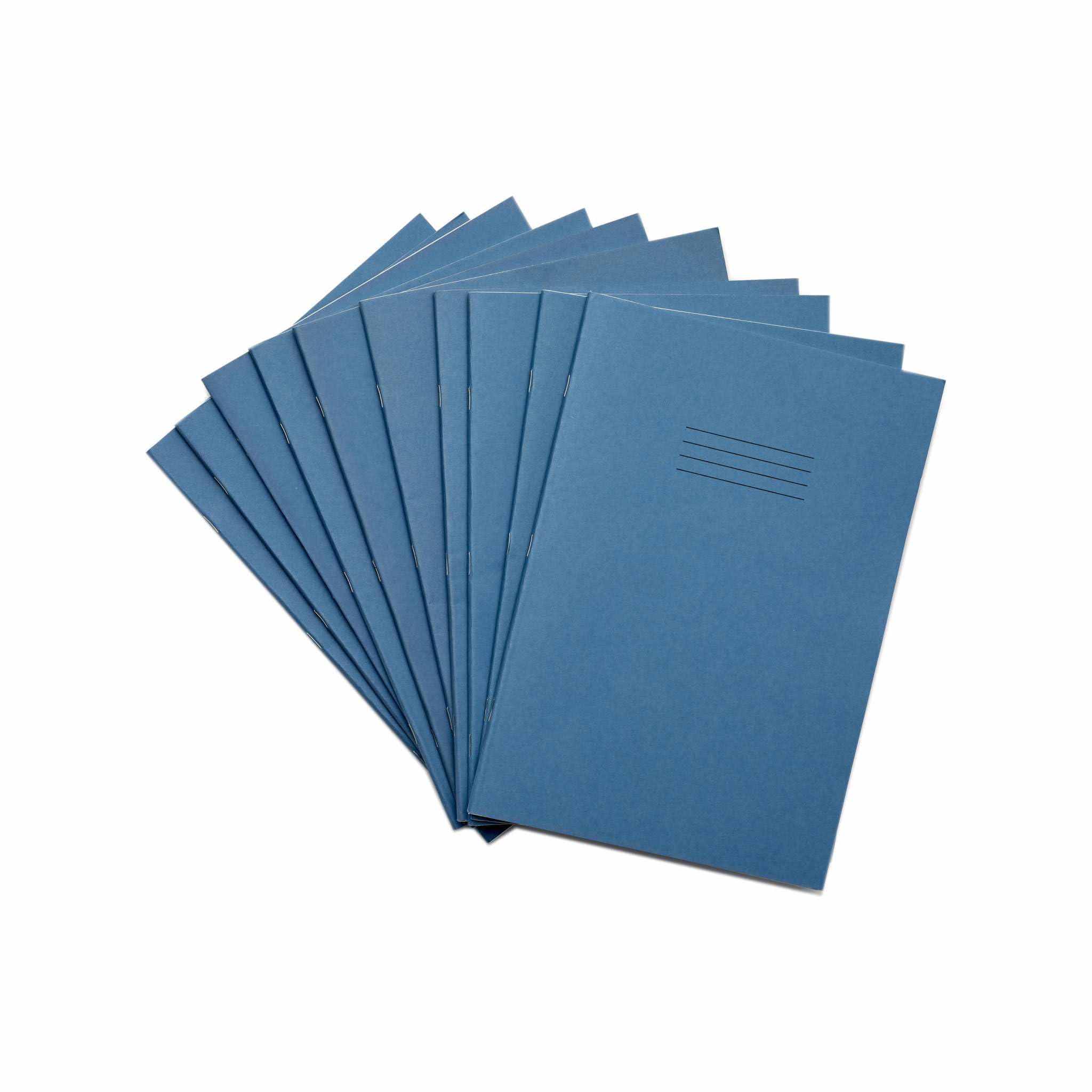 Rhino A4 Exercise Books, 80-Page / 8mm Lined Paper Notebook, 50-Pack, Office & School Stationery Supplies, Light Blue โ image 1