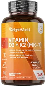 Vitamin D3 K2 - 2000 IE Tabletten