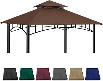 Gazebo Replacement Cover 10x10 FT Canopy Top