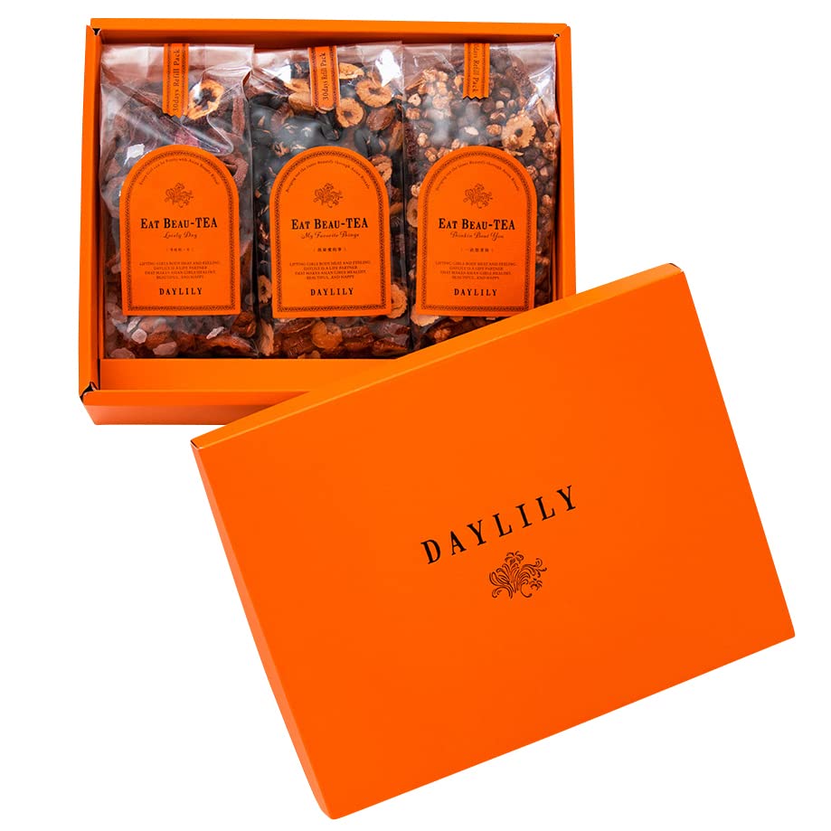 Amazon.co.jp: DAYLILY デイリリー Refill EAT BEAU-TEA 3種類BOX