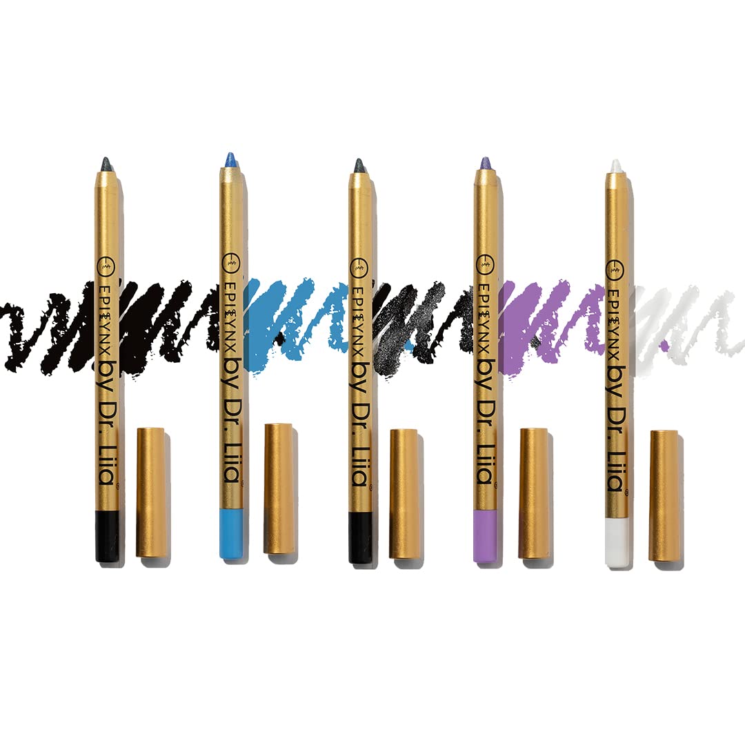 EPILYNX Eyeliner Pencil - Long Lasting Smudge Proof Waterproof Eyeliner Pencil - Eye Liner Pencils - Hypoallergenic Vegan