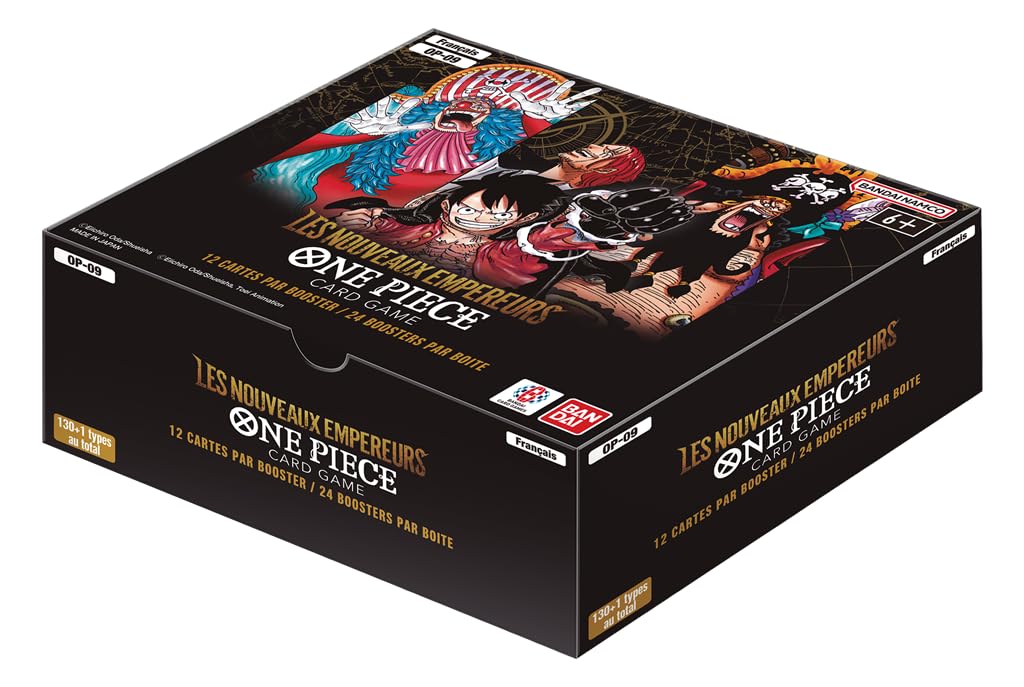 one piece booster box op 09 - Display/Boite de 24 boosters OP-09 : Les Nouveaux Empereurs One Piece TCG Mighty Enemies OP-03 Cosmic Eclipse - PTCGL Game Selection:Delta Emerald 09 Rarities Leader x6