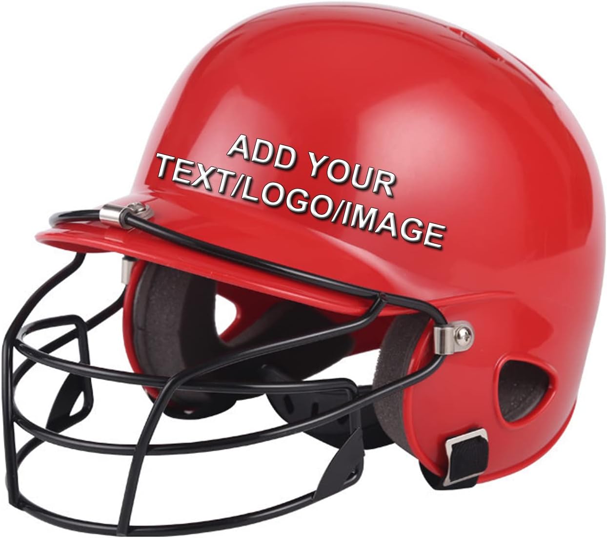 Custom Personalized Baseball Batting Helmet,Customize Your Image Logo Text