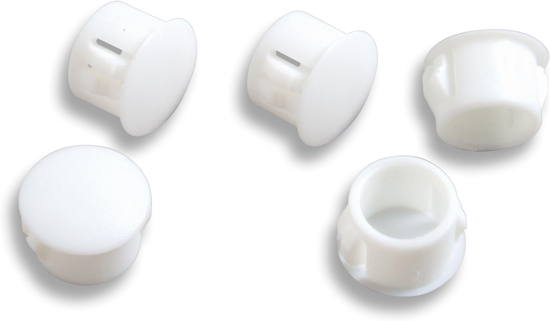 MBPF-3/16" 0.1875 inch Locking White Plastic Body and Sheet Metal Hole Plug PDR Paintless Dent Repair (50)