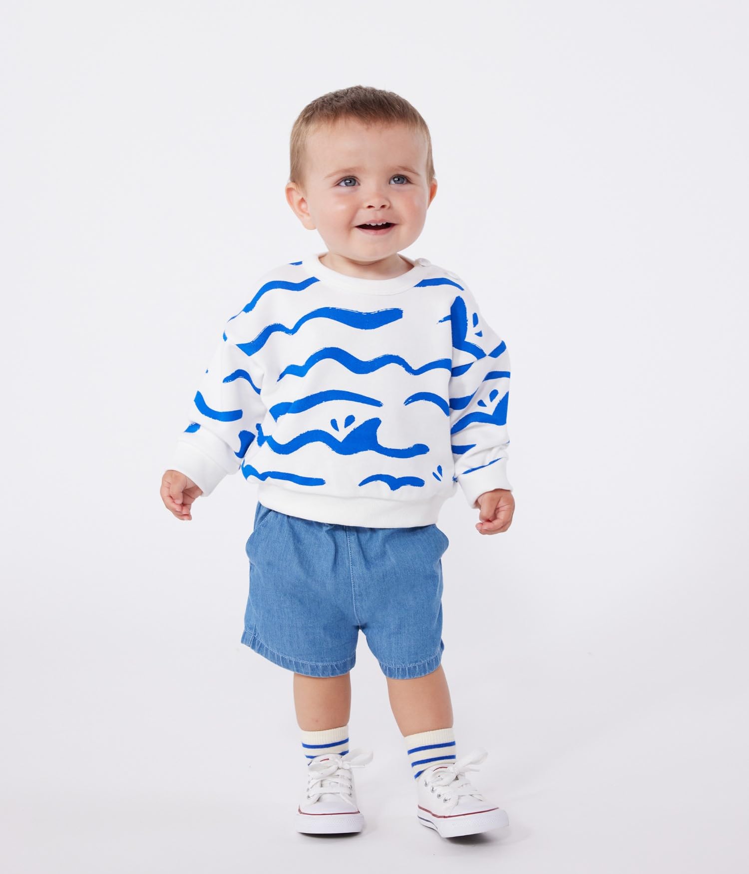 Petit Bateau Sweatshirt Bébé garçon