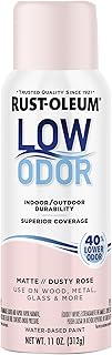 Rust-Oleum Low Odor Premium Spray Paint, 11 oz, Matte Dusty Rose