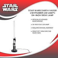 Vista 7 de Robe Factory LLC STAR WARS Darth Vader LED Light Lámpara de escritorio Luz nocturna 24 pulgadas