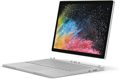 Microsoft Surface Book SW5-00001 - Computadora portátil 2 en 1, procesador Intel Core i7-6600U de doble núcleo a 2.6 GHz, 8 GB de RAM, unidad de