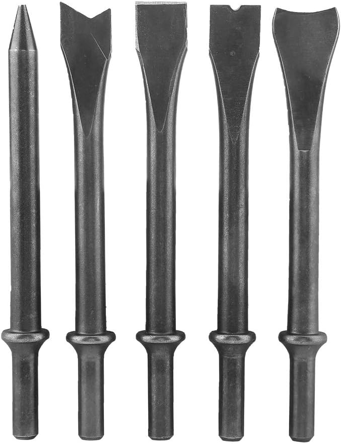 Pneumatic Industrial Heavy Duty Shovel Tool with Chisel Bits Tool Kit 250 mm
