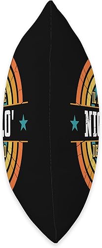 Miniatura 2 de Nicolo Nome Shirts & Gifts The World's Best Funny Name Nicolo - Almohada de 18 x 18 pulgadas, multicolor