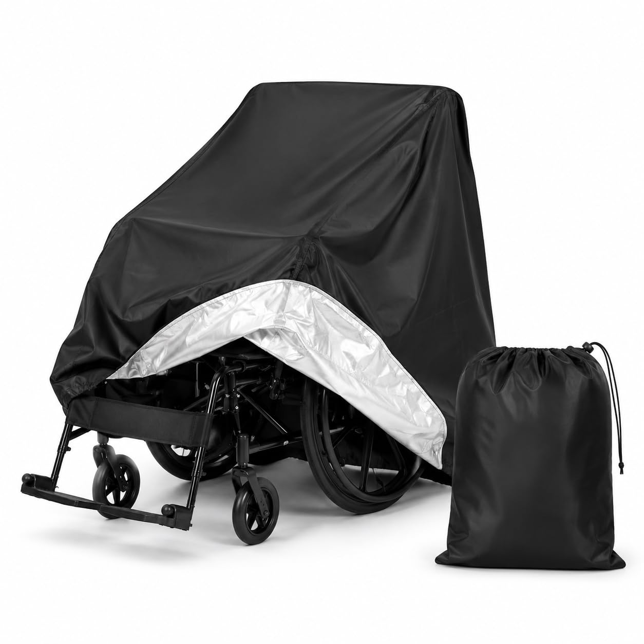 Housse Fauteuil Roulant Foshan FS101 Imperméable bâche Oxford 210D Anti-UV