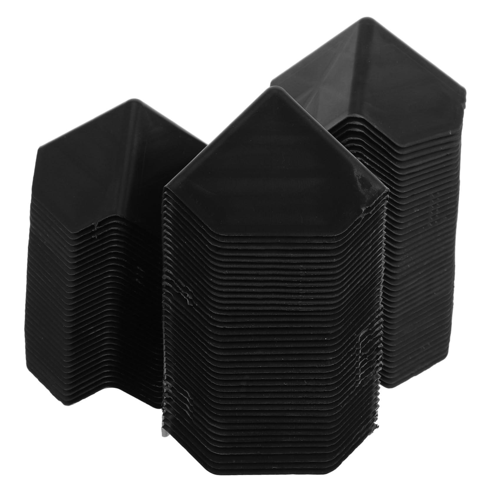 SEWACC 100 Protections D'angle en Plastique pour Carton, 100 Pièces, Protection, Facile à Utiliser, pour Emballage et Déménagement