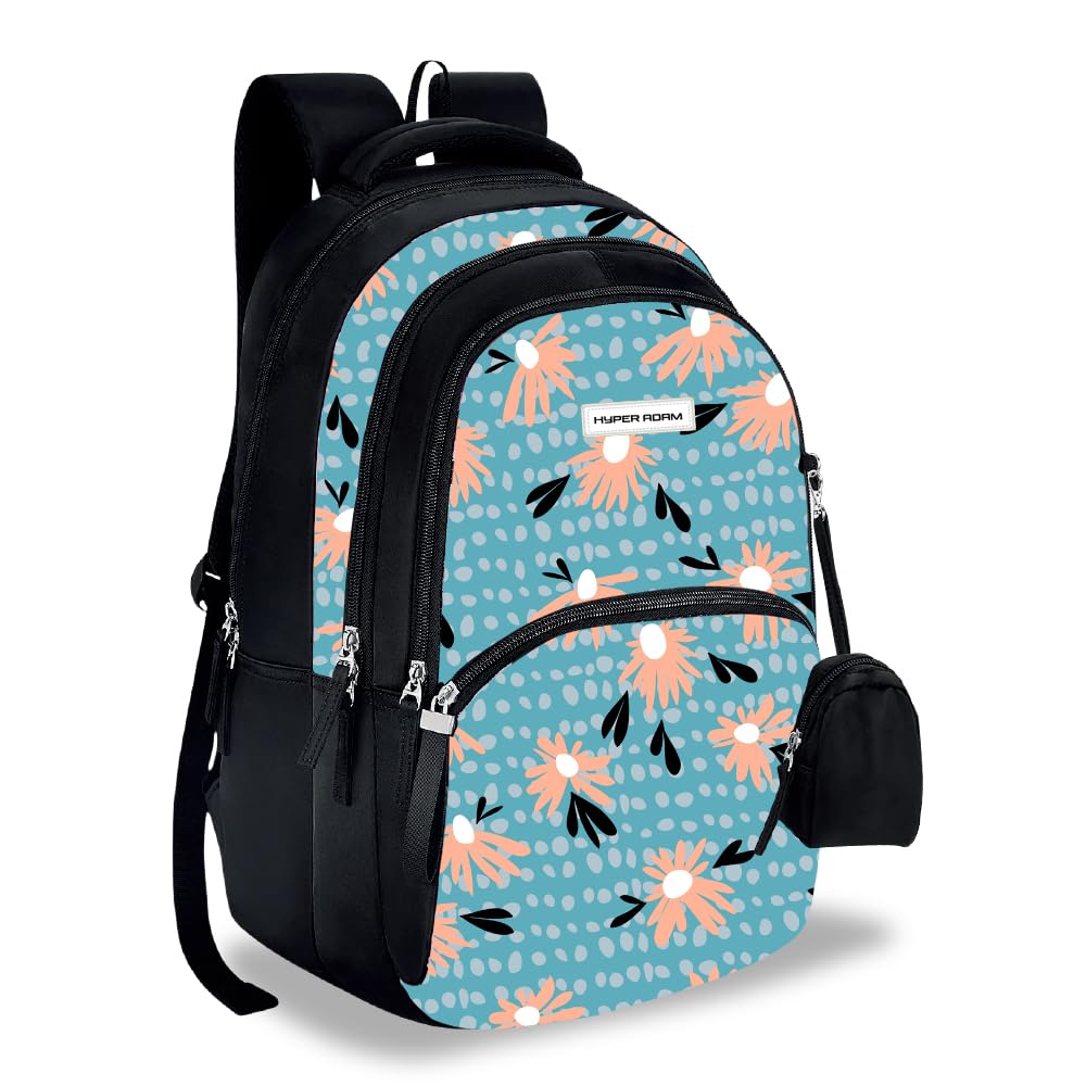 hyper adam 35 L School Bag For Kids | Waterproof Casual Backpack For Boys & Girls | College Bag | Tuition Bag | Traveling Back For Men and Women | With Extra Pouch & 1 Year Warranty-picture-42
