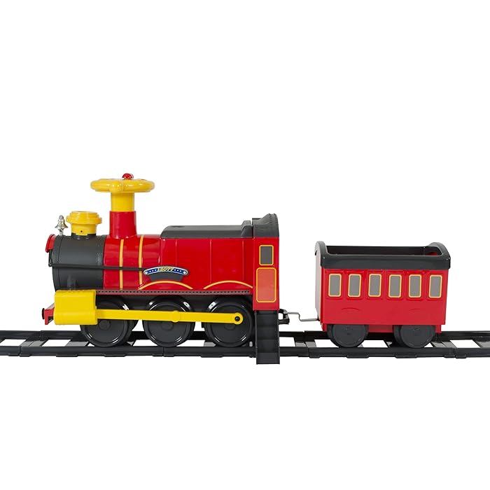 Buy Rollplay Steam Train 6 Volt Battery RideOn Toy, max 1mph, 22 track