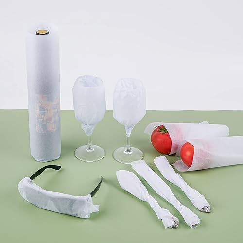 Miniatura 4 de Daomong 100 hojas de papel de seda de archivo sin ácidos de 30 x 35 pulgadas para envoltura de regalo, preservación de arte, proyectos de