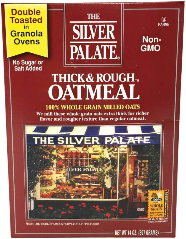 Silver Palate Thick and Rough Oatmeal, 14 oz (Pack of 2)