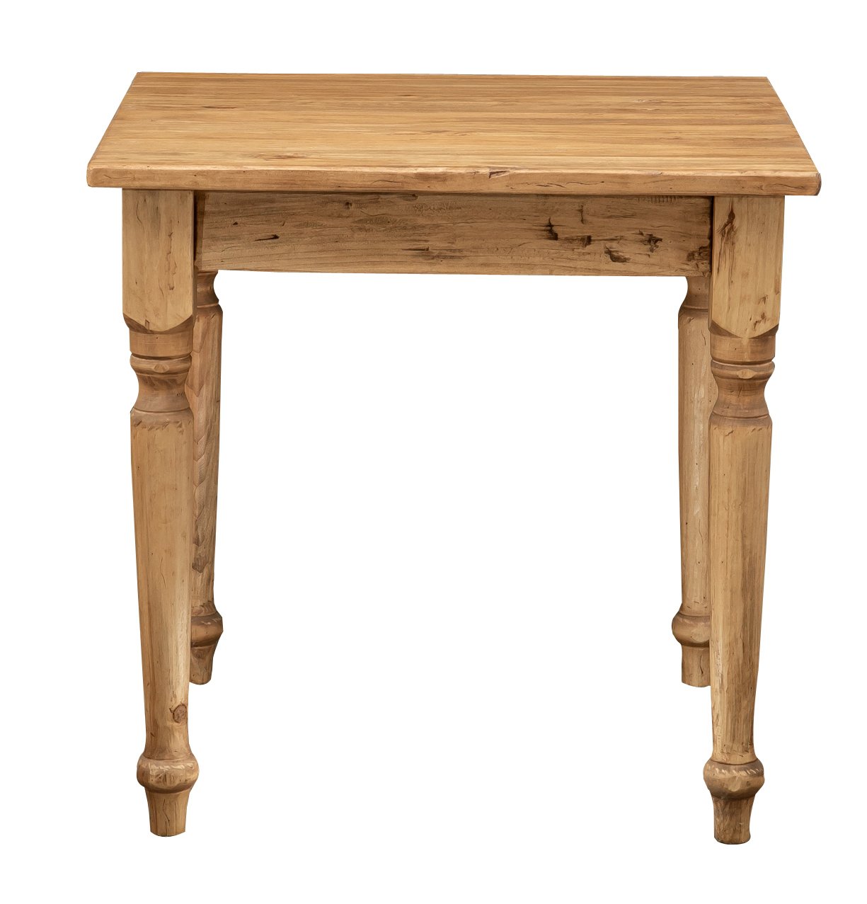 Biscottini Tavolo quadrato 80 x 80 cm | Tavolo legno massello Made in Italy | Tavolo cucina