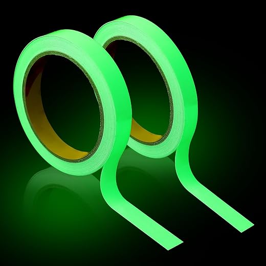 2 Rollen fluoreszierendes Klebeband 20 m