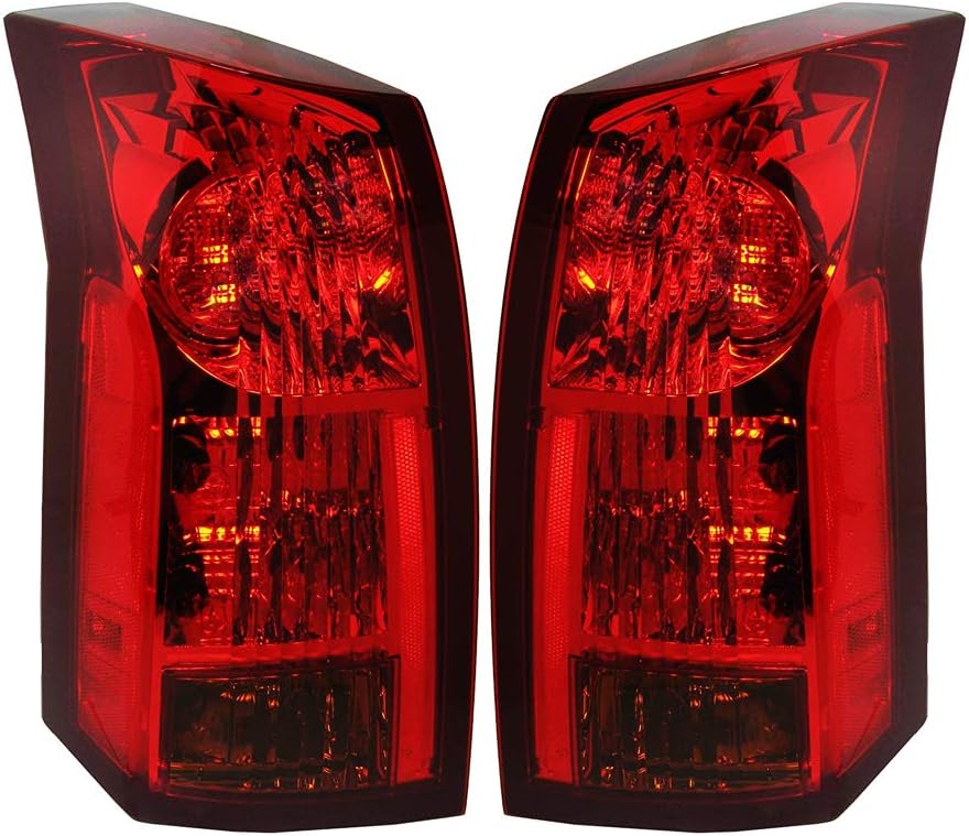 EPIC LIGHTING OE Style Halogen Tail Light Assembly Replacement for 04-07 CTS [ GM2801197 15930596 ] Right Passenger Side