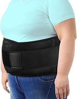 Back Brace for Lower Back Pain - Lumbar Support Belt for Women & Men - Relief Back Pain,Lower Back Pain Relief for Herniated Disc, Sciatica, Scoliosis,Lower Back Belt 5XL(53"-65")