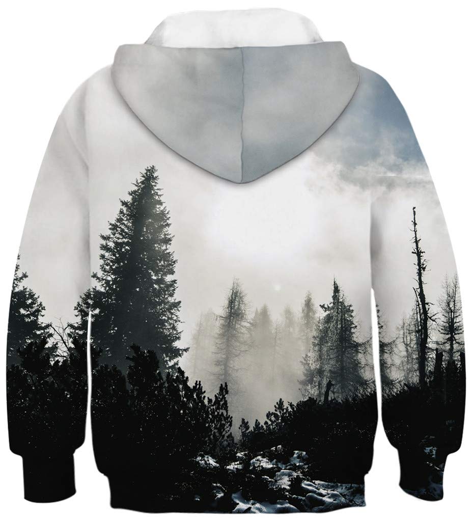 Ocean Plus Bambini e Ragazzi Felpe con Cappuccio Bambino Multi Teens Colorate Felpa Maniche Lunghe Bambina Pullover