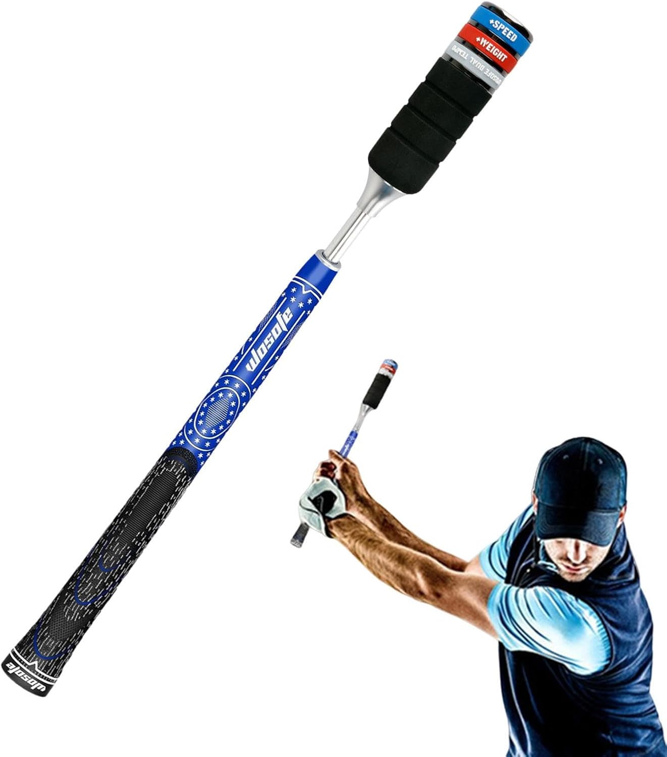 Golf Training Aid, Detachable and Adjustable Golf Practice