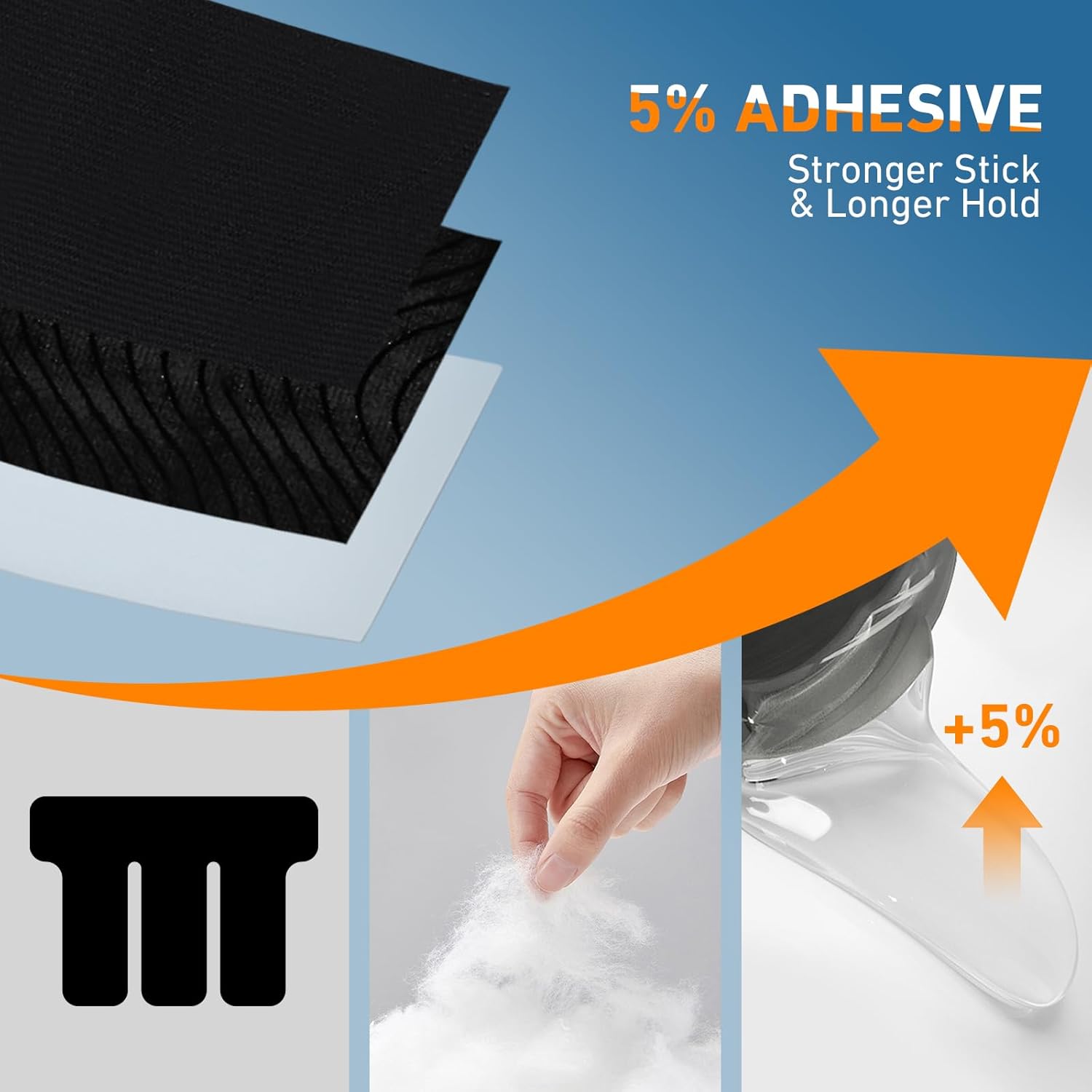 Kinesiology Tape for Shoulder, Upgraded 12PCS Precut Shoulder Tape for Pain Relief&Muscle Support, KTQUICK 5% Stronger Adhesive, Easy to Apply, Enhanced Elasticity,Waterproof&Breathable Cotton(Black) - Image 2