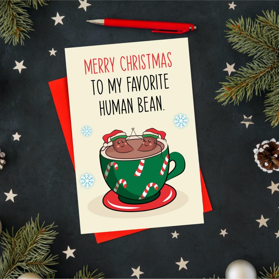 Cheerin Weihnachtskarten Für Paare – Mit Umschlägen, Romantische & Authentische Grüße Für Ihn/sie