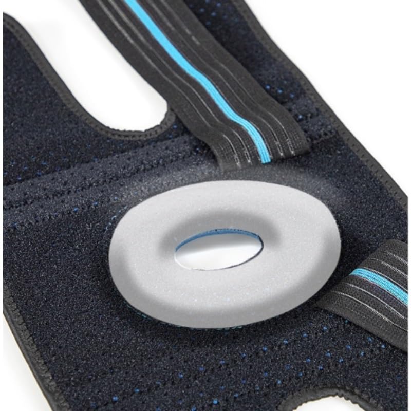 Breathable Straps With Pressure Adjustable Sports Outdoor Knee Pads with Silicone Spring Strip Support