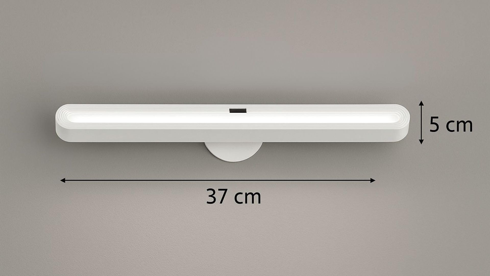 Kabellose LED Wand- & Unterbaulampe mit Akku & Magnet | Weiß mit Sensorschalter & Gestensteuerung | Indoorlampe für Küche, Schrank & Arbeitsbereich (830074)