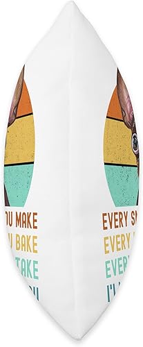 Miniatura 2 de Dog Every Snack You Make Russian Toy - Almohada de juguete, 18 x 18 pulgadas, multicolor